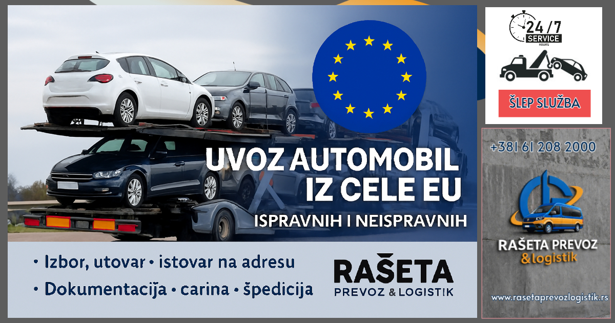 Uvoz automobila iz EU – kompletna logistika